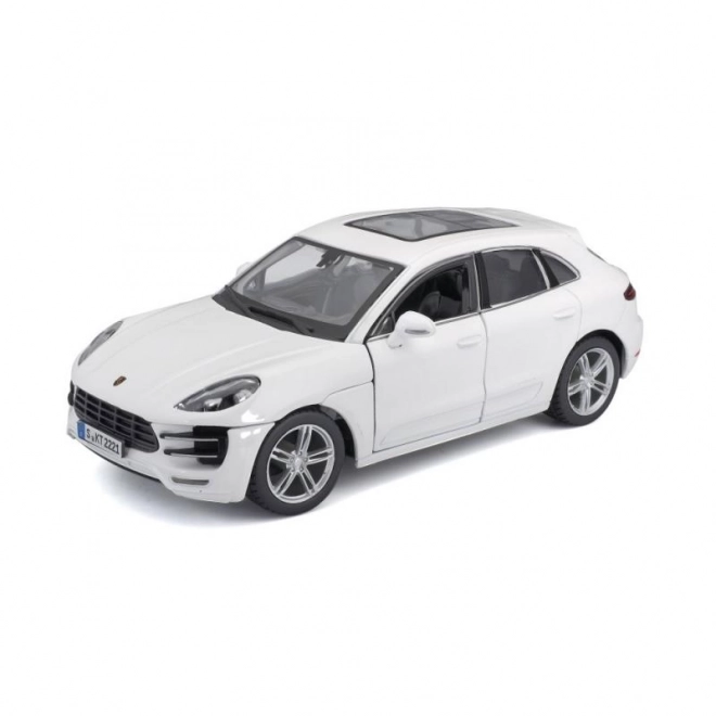 Mașină Porsche Macan Albă 1:24 Bburago Plus