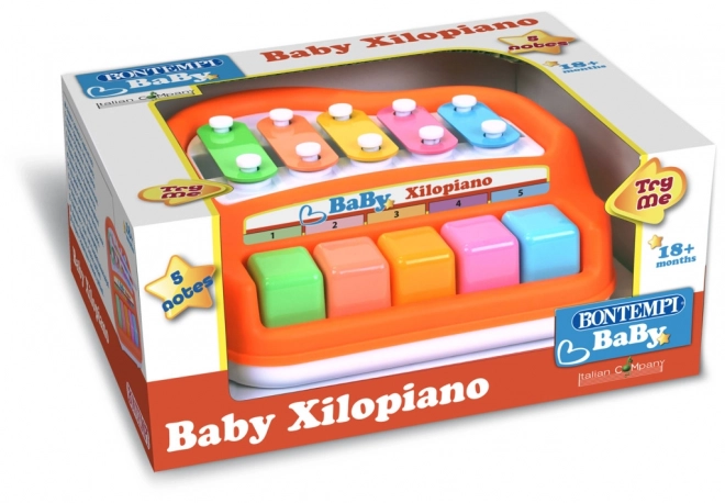 Xilofon și pian Bontempi pentru copii