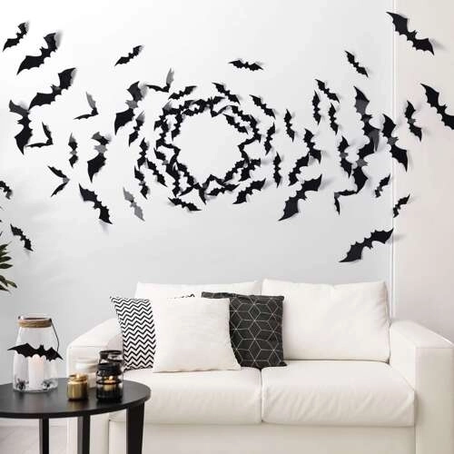 Set decorativ de liliac pentru Halloween