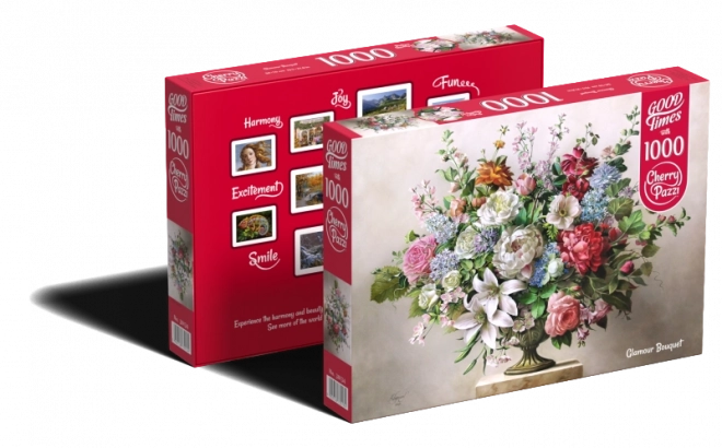 Puzzle floare fermecătoare Cherry Pazzi 1000 piese