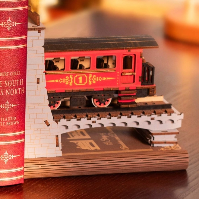 3D puzzle opritor de cărți Tren cu aburi istoric