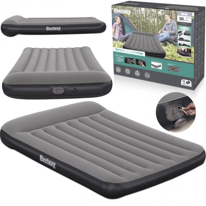 Materac gonflabil dublu tritech cu pompă USB integrată Bestway