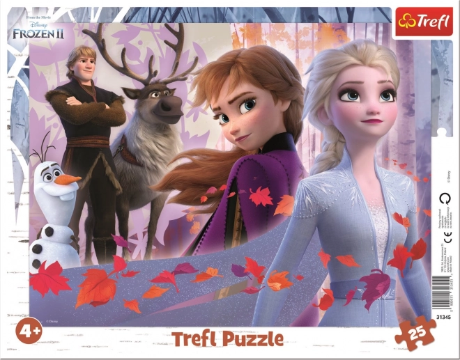 Puzzle Regatul de Gheață: Aventura 25 piese