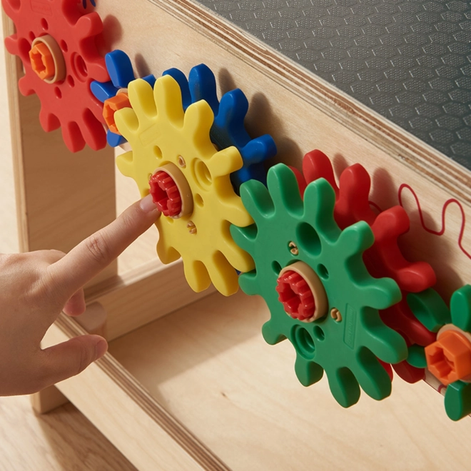 Atelier din lemn XXL Montessori STEM cu unelte MASTERKIDZ