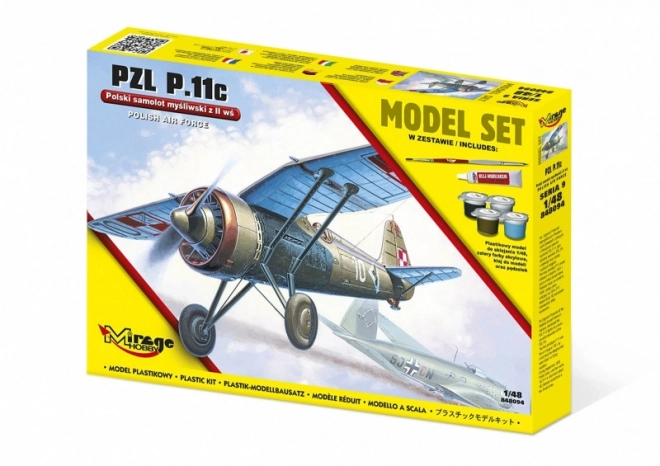 Model de asamblare PZL P.11c serie 09