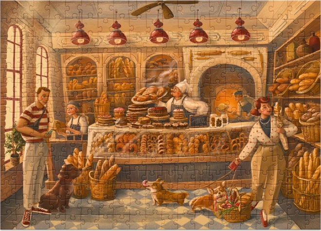 Puzzle DODO prăvălii: brutăria 300 piese