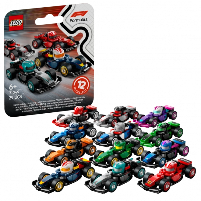 Mașini de curse F1 Lego de colecție