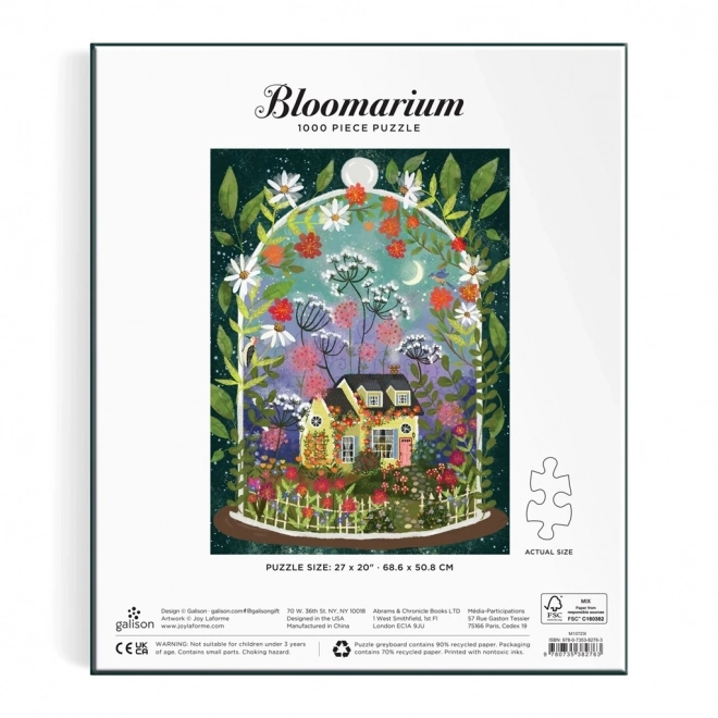 Puzzle gradina în floare Joy Laforme 1000 piese