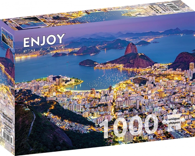 Puzzle Rio de Janeiro Noaptea 1000 piese