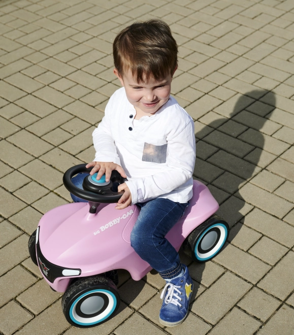 Mașinuță Roz Împingătoare Bobby Car Neo pentru Copii