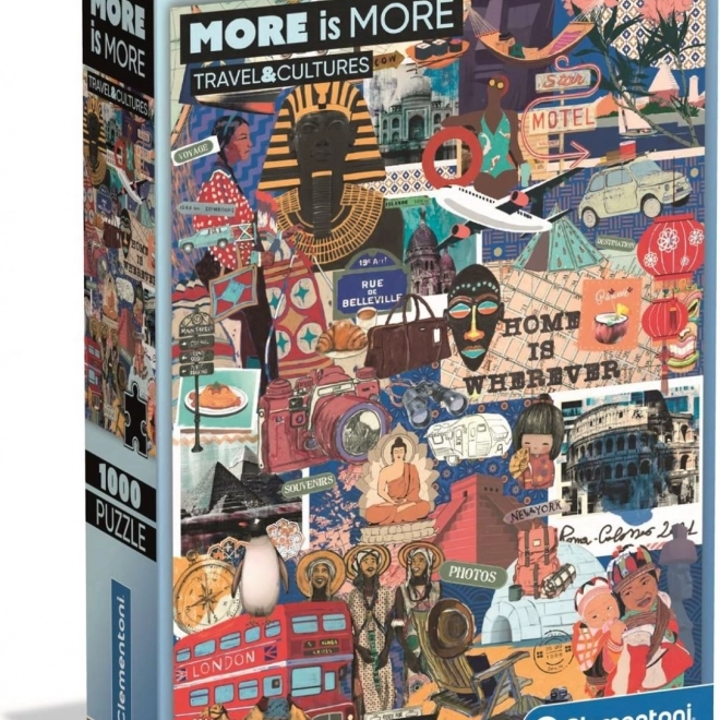 Clementoni Puzzle Călătorii și Cultură 1000 piese