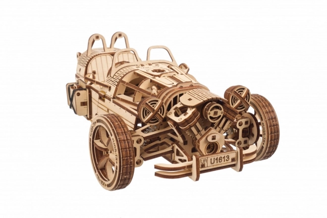 trike mecanic 3D din lemn Ugears