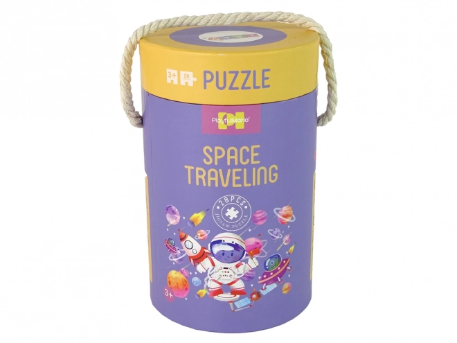 Puzzle în Tub Cosmos 28 piese