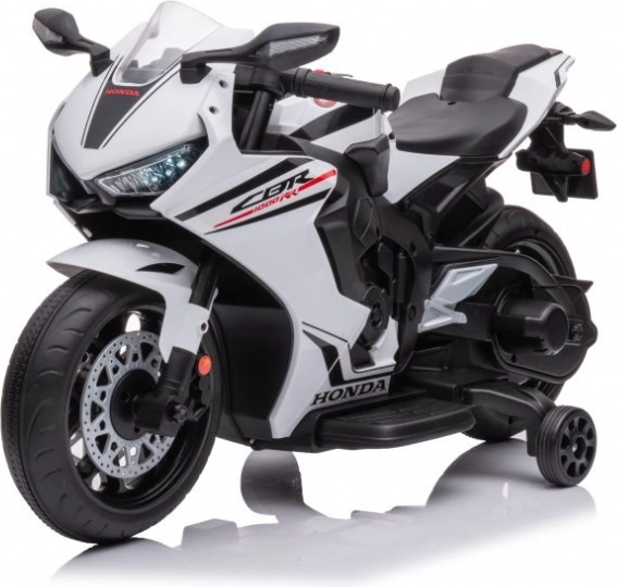 Motocicletă electrică pentru copii Honda CBR 1000RR albă