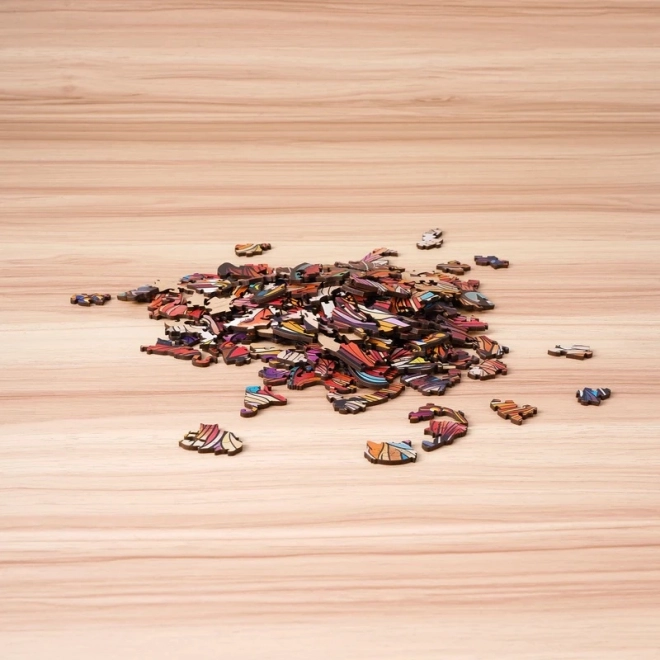 Puzzle de lemn Regele Pisicilor de la Puzzle Paradise