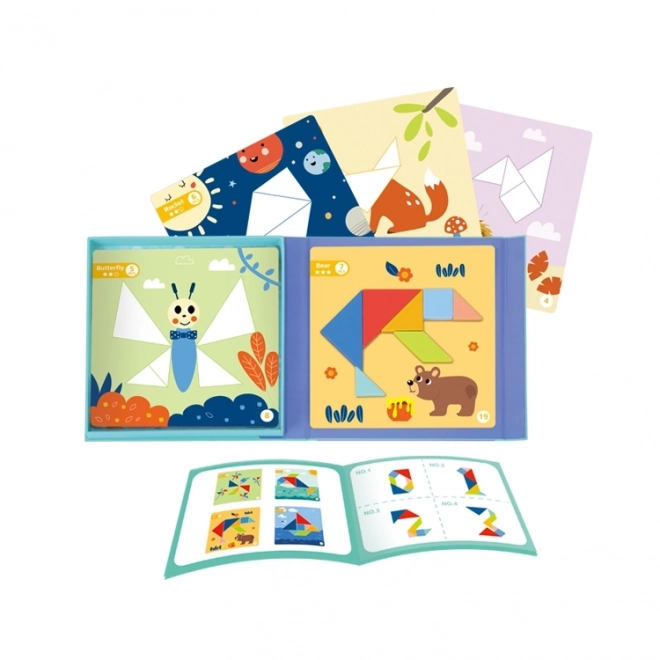 Puzzle tangram pentru copii
