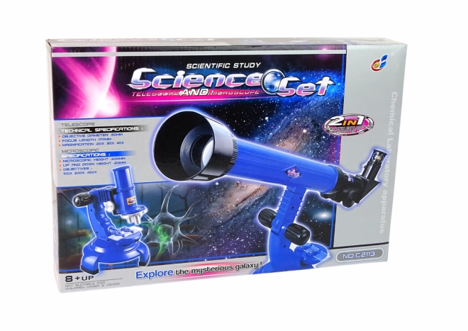 Echipament dual unic: Microscop și Telescop