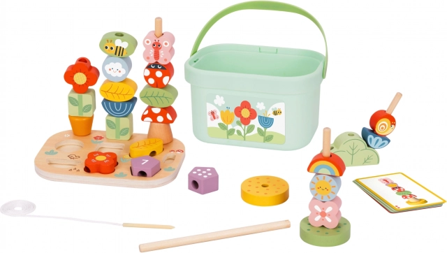 Cutie educativă 5 în 1 Grădina magică Montessori