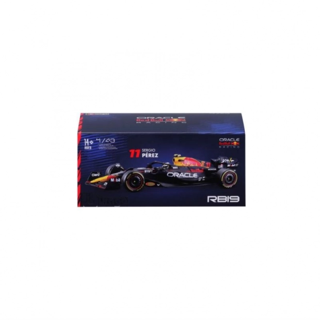 Model Red Bull Racing RB19 Formula 1 Bburago 1:43 din 2023 Sergio Pérez