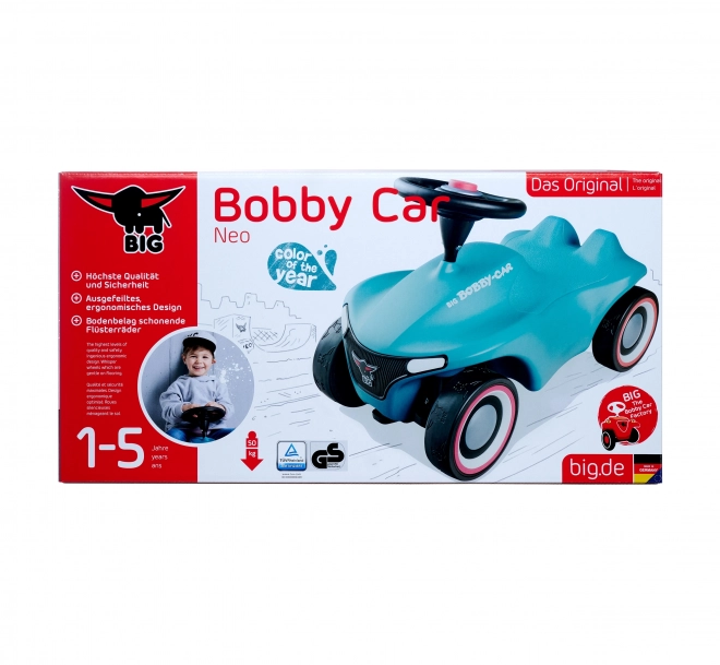Mașinuță BIG Bobby Car Neo Lazurowy