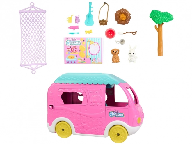 Set de joacă Camper Chelsea BARBIE