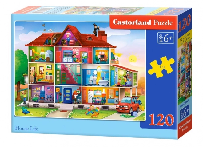 Puzzles House Life 120 de piese