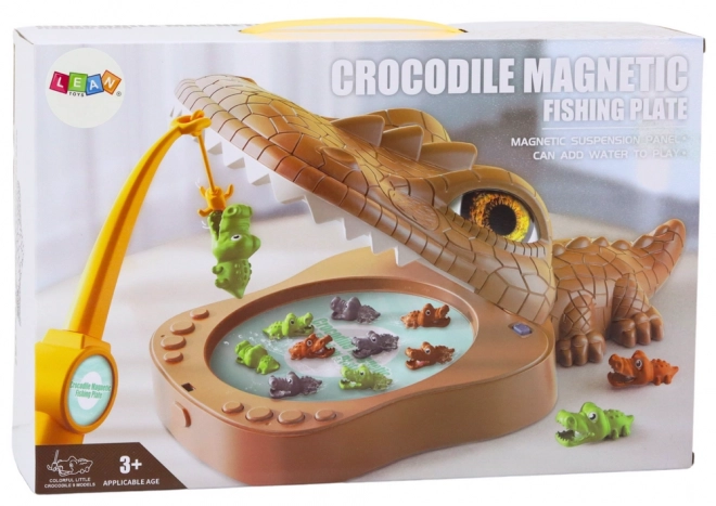 joc de pescuit magnetic crocodili