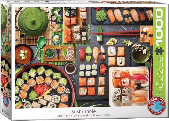 puzzle masă sushi 1000 piese