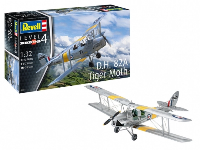 Model avion D.H. 82A Tiger Moth 1/32