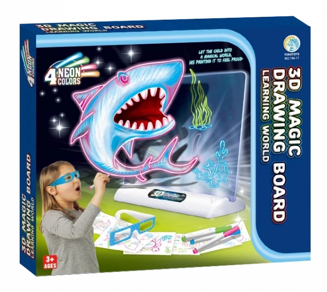 Tablă de desen 3D pentru copii
