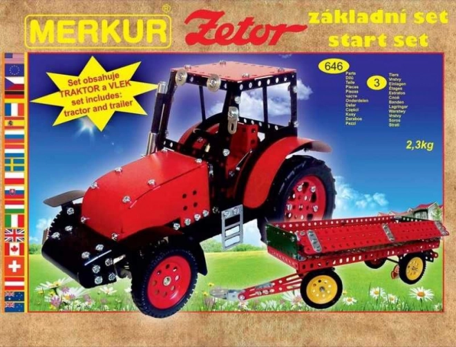 Set de construcție Merkur Zetor