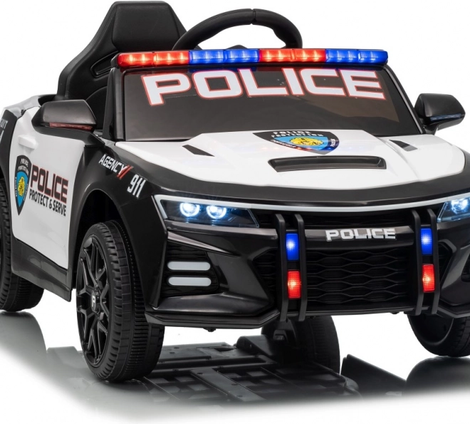 Mașină de poliție neagră 911 Agenție