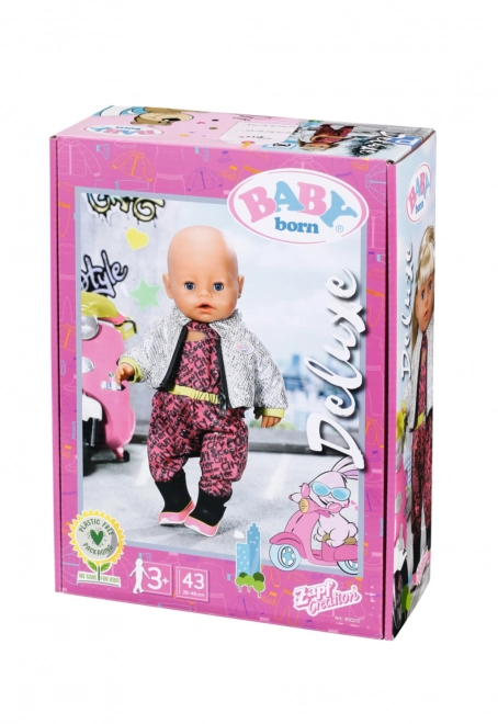 BABY born Deluxe Îmbrăcăminte pentru Scooter, 43 cm
