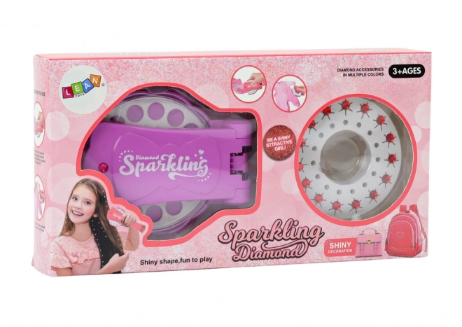 Set pentru decorarea părului și accesoriilor Sparkling Diamond