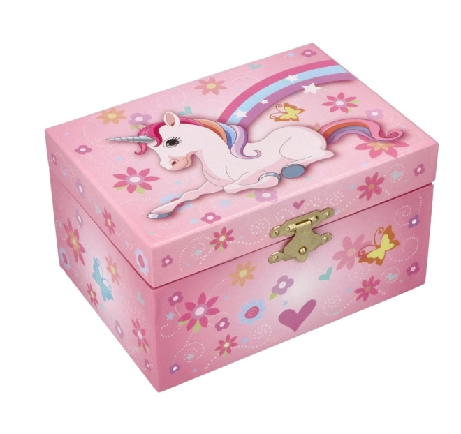 Unicorn dansator cu oglinjoară