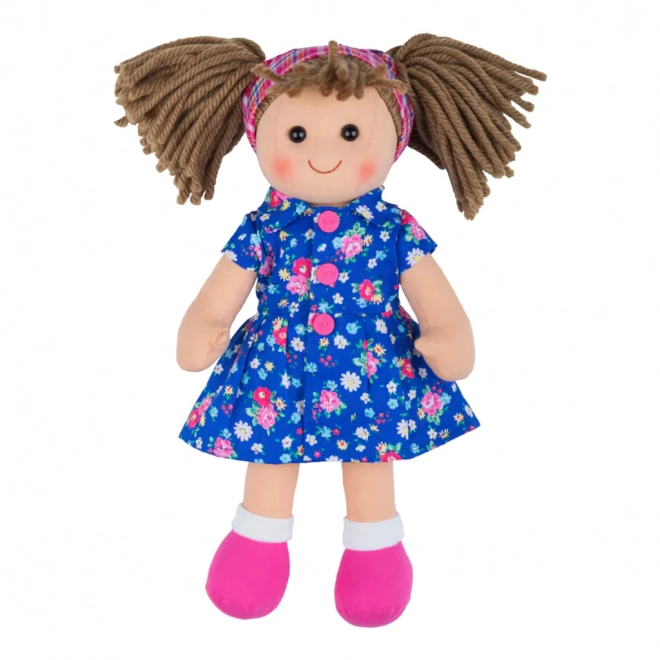 păpușă de pânză Hollie Bigjigs Toys 28 cm