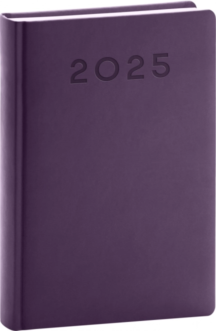 Agenda zilnică NOTIQUE Aprint Neo 2025, violet, 13 x 18 cm