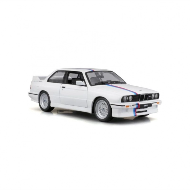 Mașină de jucărie BMW M3 seria 3 1988 alb