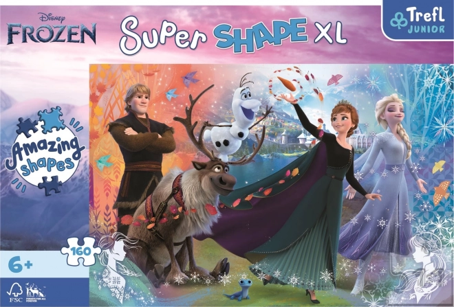 puzzle super forma xl regatul de gheață 2, 160 piese