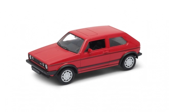 Model mașină Volkswagen Golf I GTI 1:34 roșu