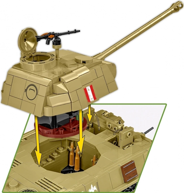 Set de construcție Tanc Panzer V Panther G Pudel