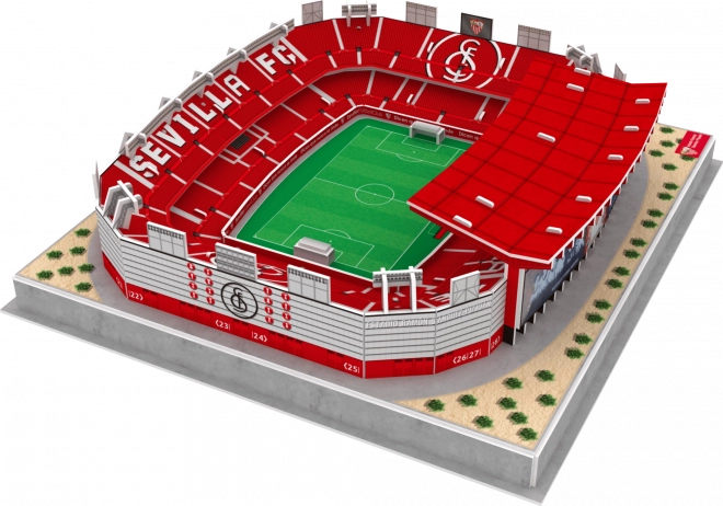 Puzzle 3D stadionul Ramón Sánchez-Pizjuán - FC Sevilla