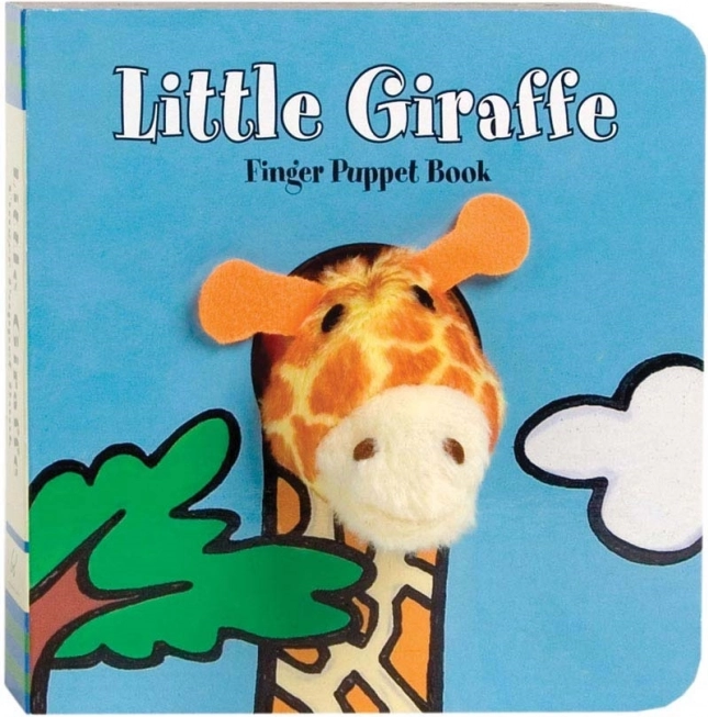 Chronicle Books carte-păpușă Mica girafă