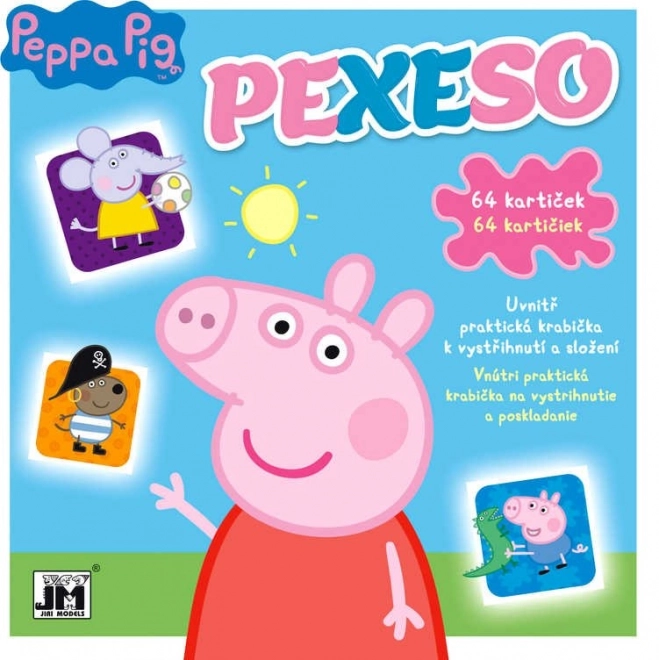 pexeso de colorat cu peppa pig