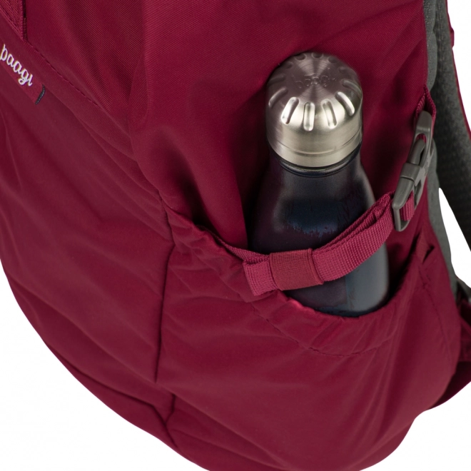 Baagl rucsac Roll burgundy GRS