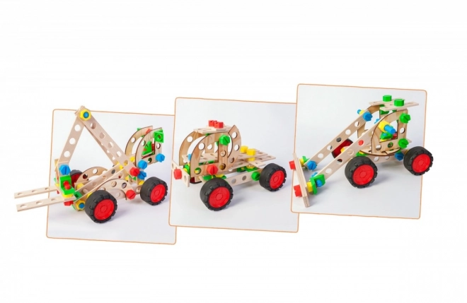 Joc educativ pentru copii Vehicule din seria ABC Malucha de la Trefl
