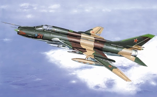 Model avion Sukhoi Su-7 BKL la scară 1:48