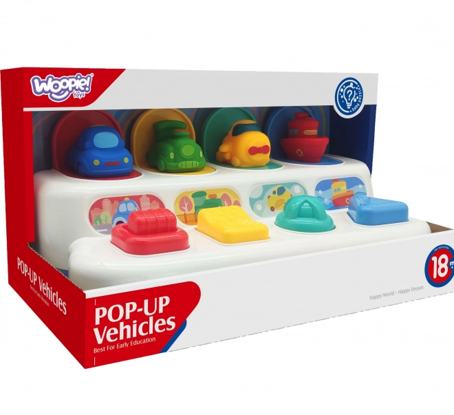 Jucărie Educațională Vehicule WOOPIE Pop-Up