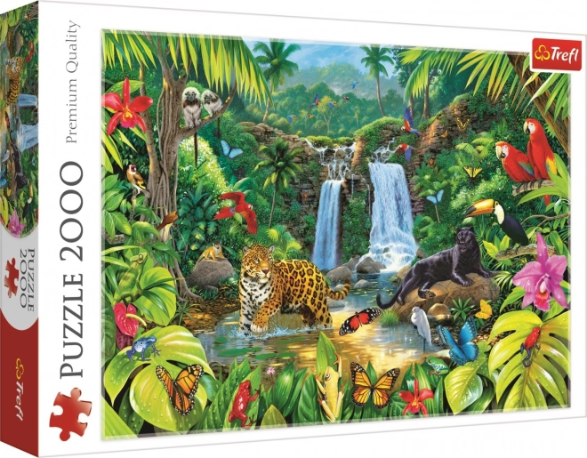 Puzzle jungla tropicală 2000 piese