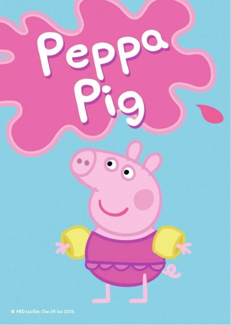 Puzzle pentru copii Peppa Pig 4 în 1